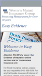 Mobile Screenshot of easyevidence.com